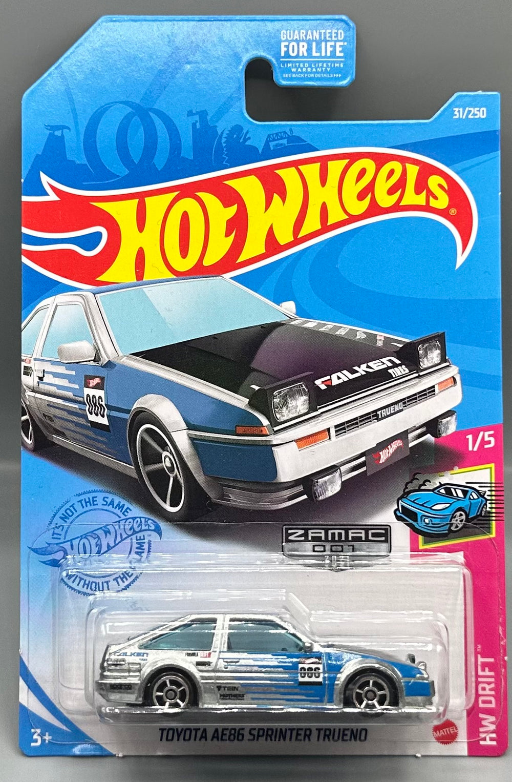 Hot Wheels Zamac Toyota AE86 Sprinter Trueno