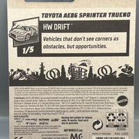 Hot Wheels Zamac Toyota AE86 Sprinter Trueno