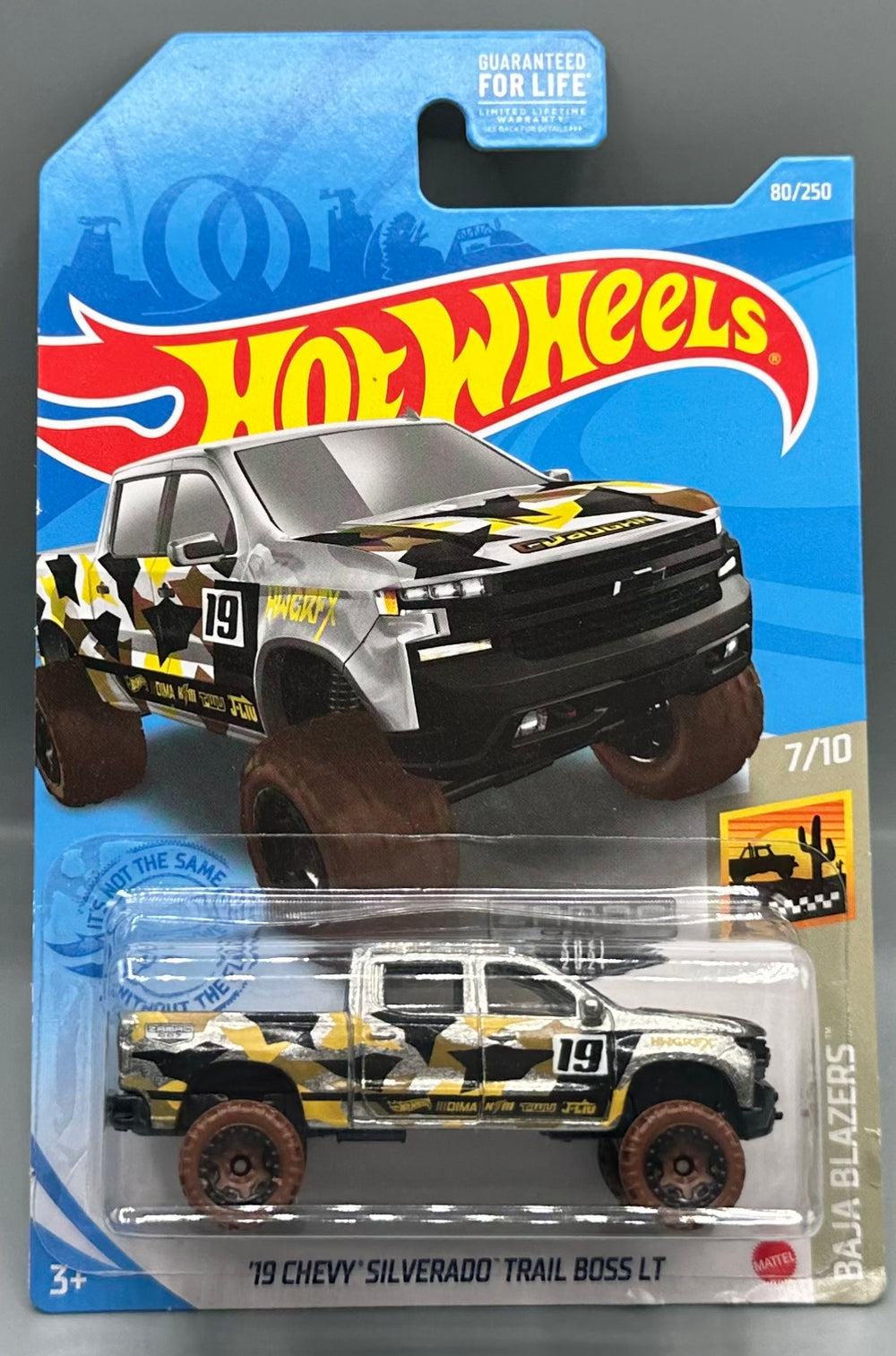 Hot Wheels Zamac '19 Chevy Silverado Trail Boss LT