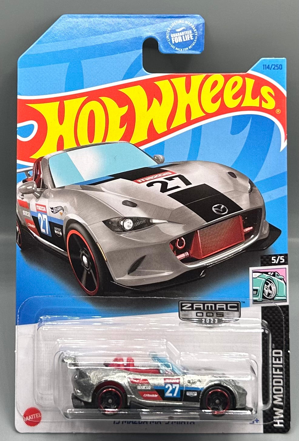 Hot Wheels Zamac '15 Mazda MX-5 Miata