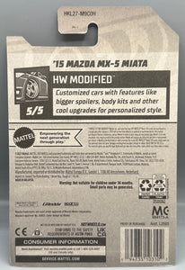 Hot Wheels Zamac '15 Mazda MX-5 Miata