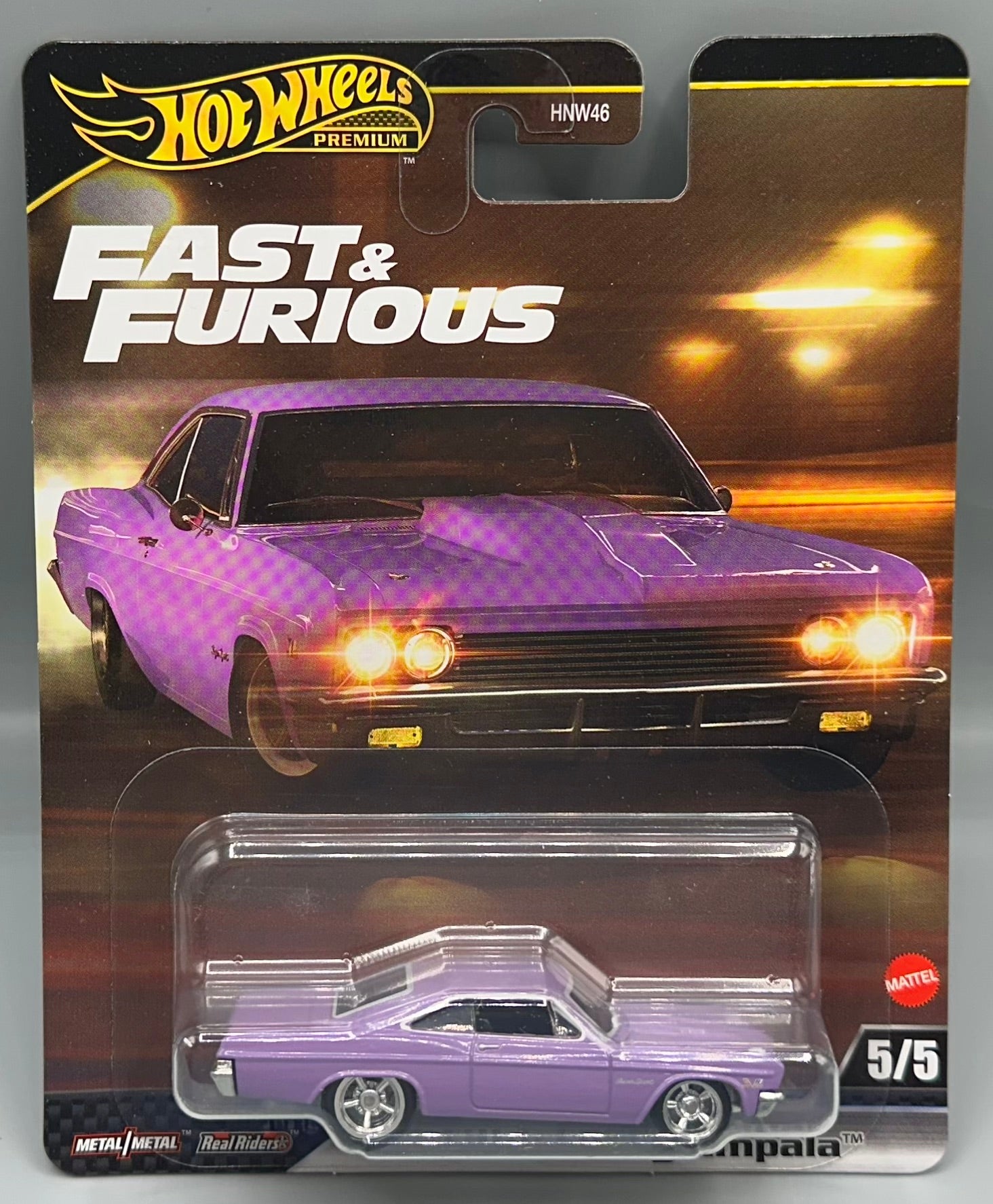 Hot Wheels Fast Furious 1966 Chevy Impala HW Models Ltd