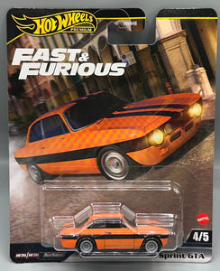 Hot Wheels Fast & Furious Alfa Romeo Giulia Sprint GTA