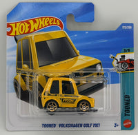 Hot Wheels Tooned VW Volkswagen Golf MK1
