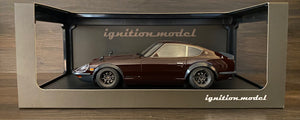 Ignition Model 1:18 Scale Nissan Fairlady Z - G (HS30) Maroon