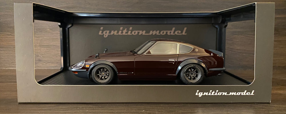 Ignition Model 1:18 Scale Nissan Fairlady Z - G (HS30) Maroon