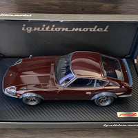 Ignition Model 1:18 Scale Nissan Fairlady Z - G (HS30) Maroon