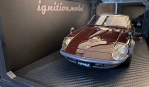 Ignition Model 1:18 Scale Nissan Fairlady Z - G (HS30) Maroon