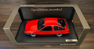 Ignition Model 1:18 Scale Toyota Sprinter Trueno (AE86) 3-Door GTV Red