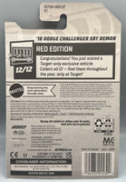 Hot Wheels Target Red Edition '18 Dodge Challenger SRT Demon

