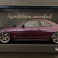 Ignition Model 1:18 Scale Nissan Skyline GT-R (R33) V-spec Midnight Purple