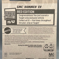 Hot Wheels Target Red Edition GMC Hummer EV