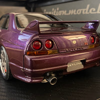 Ignition Model 1:18 Scale Nissan Skyline GT-R (R33) V-spec Midnight Purple