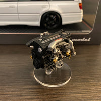 Ignition Model 1:18 Scale Nissan Stagea 260RS (WGNC34) White With Engine Online Exclusive