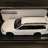 Ignition Model 1:18 Scale Nissan Stagea 260RS (WGNC34) White With Engine Online Exclusive