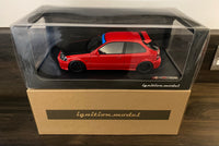 Ignition Model 1:18 Scale Honda Civic Type R (EK9) Red
