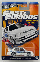 Hot Wheels Fast & Furious VW Volkswagen Jetta MK3
