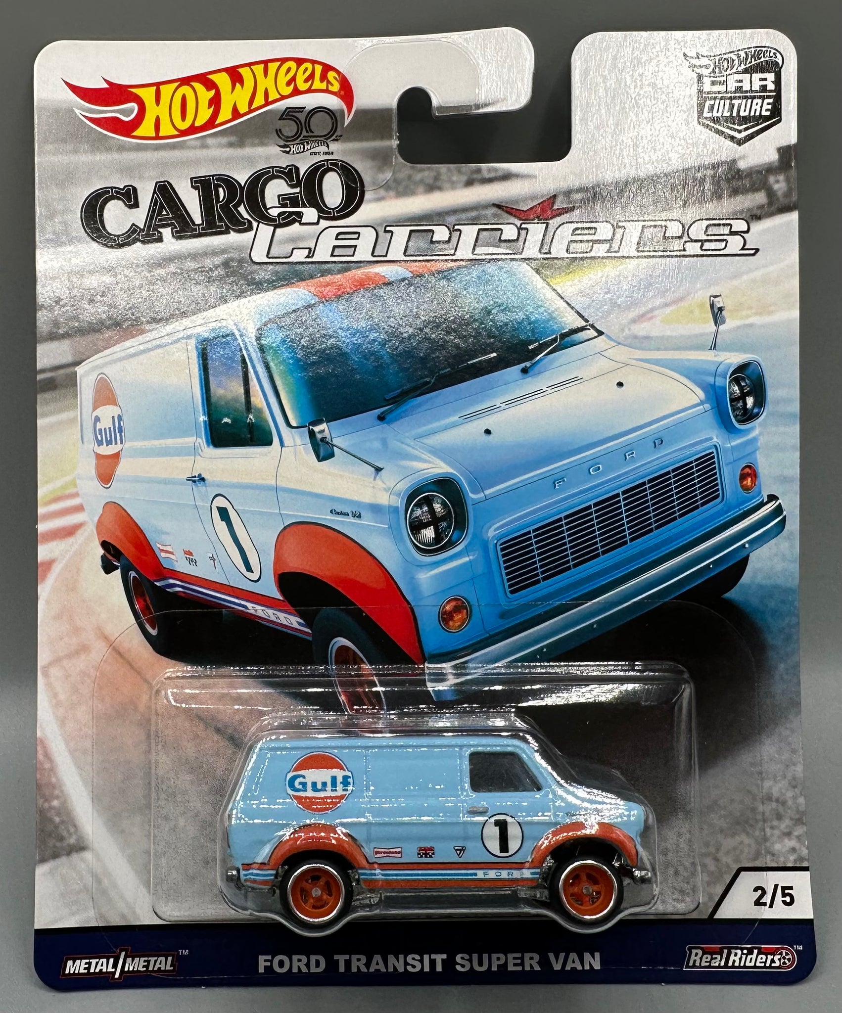 Hot Wheels Cargo Carriers Ford Transit Supervan HW Models Ltd