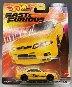 Hot Wheels Fast & Furious Nissan Skyline GT-R (BCNR33)