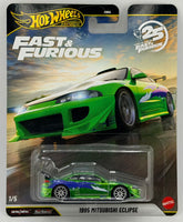 Hot Wheels Fast & Furious '95 Mitsubishi Eclipse Chase Car
