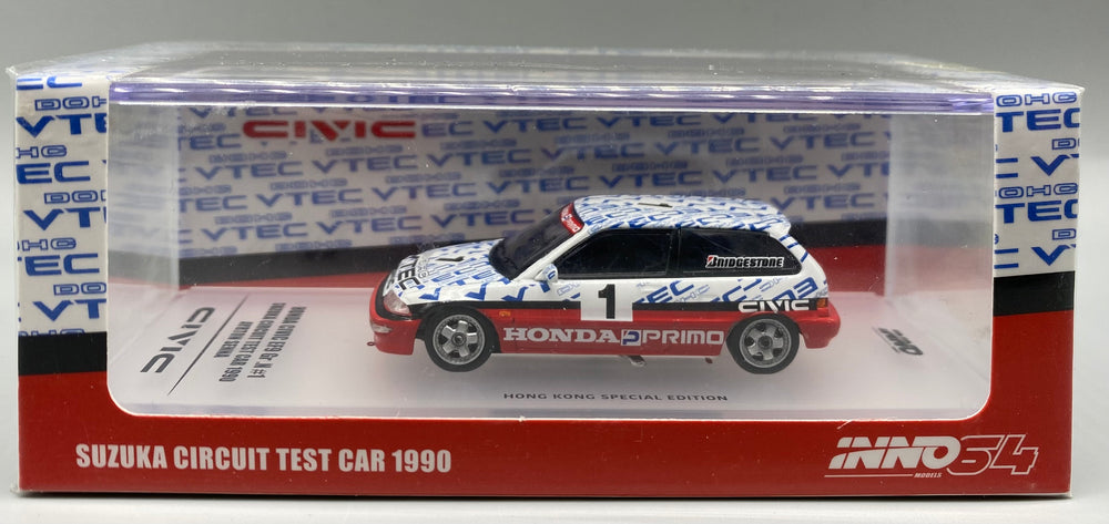 Inno64 Honda Civic EF9 Suzuka Circuit Test Car 1990