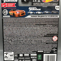 Hot Wheels Fast & Furious Nissan Skyline GT-R (R34)