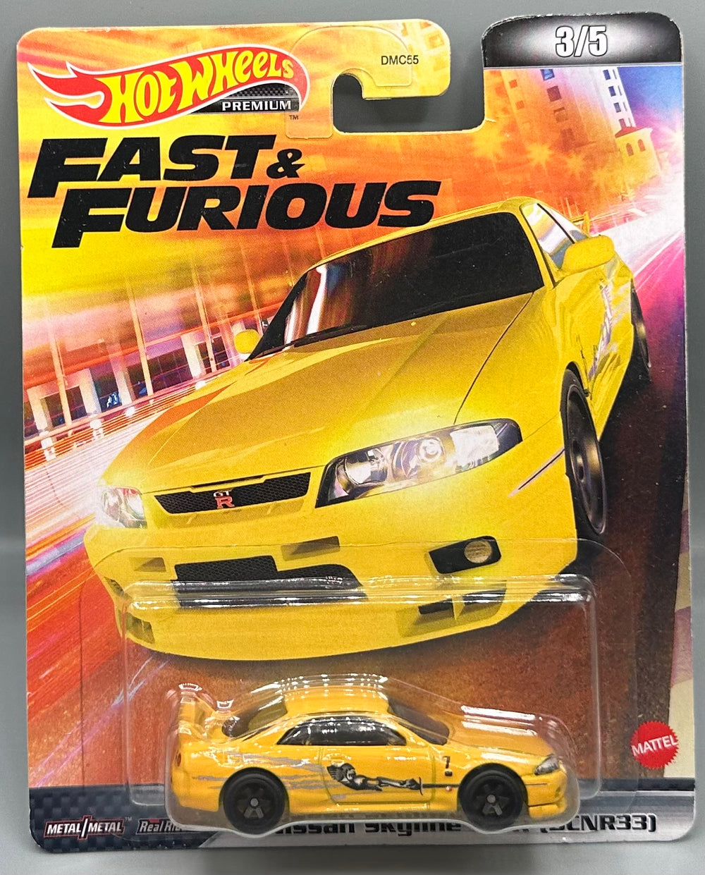 Hot Wheels Fast & Furious Nissan Skyline GT-R (BCNR33)