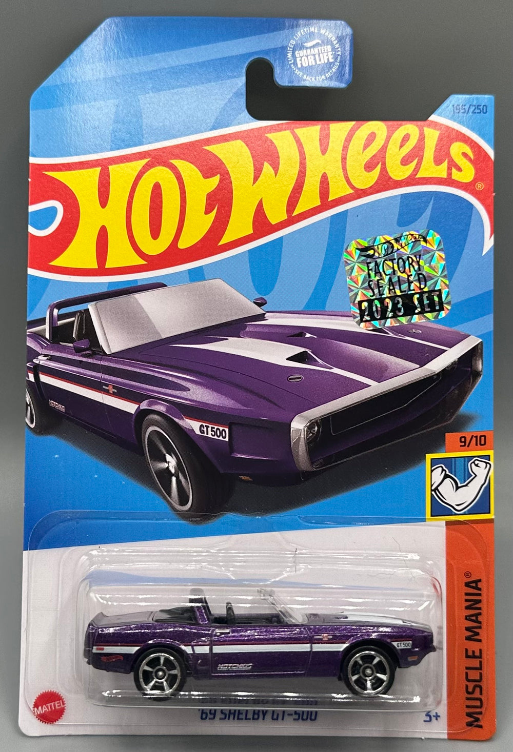 Hot Wheels '69 Shelby GT-500 Factory Sealed