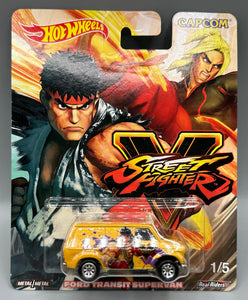Hot Wheels Street Fighter V Ford Transit Supervan