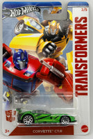 Hot Wheels Transformers Corvette C7.R
