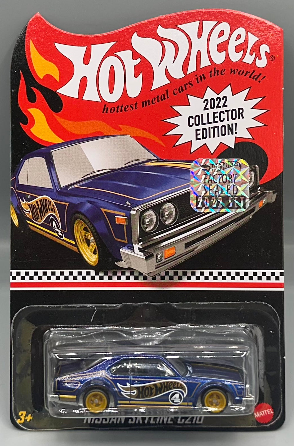 Hot Wheels 2022 Collector Edition Nissan Skyline C210 Factory Sealed