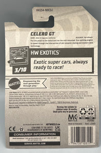 Hot Wheels Celus GT Factory Sealed