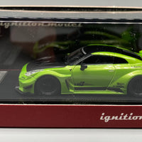 Ignition Model 1:64 Liberty Walk LB Works Nissan 35GT RR Green Metallic