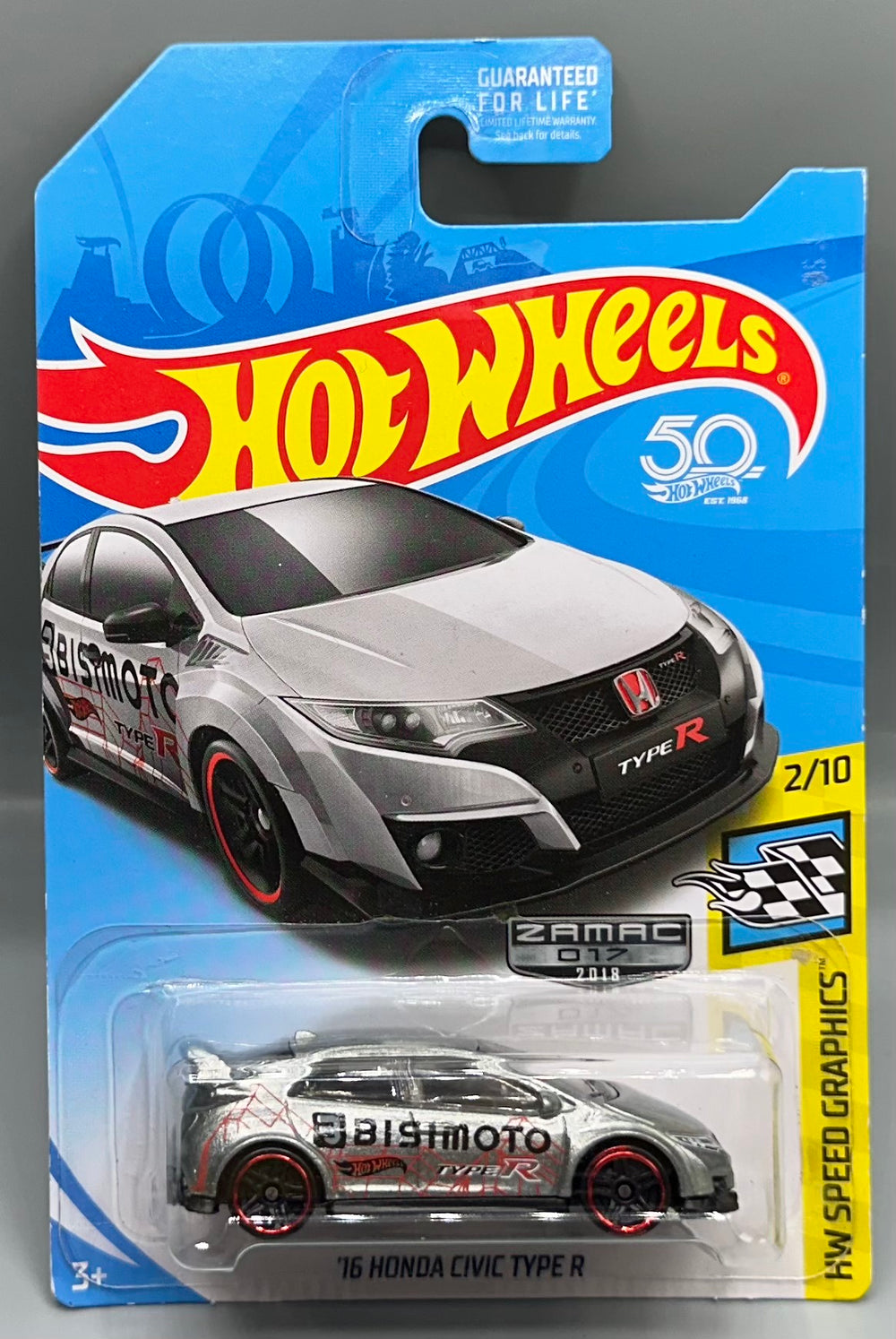 Hot Wheels Zamac '16 Honda Civic Type R
