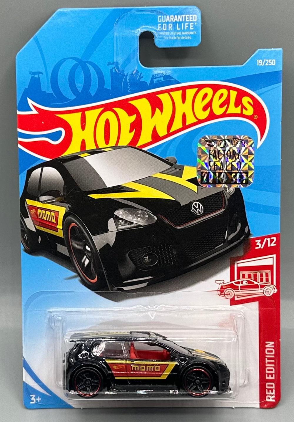 Hot Wheels Target Red Edition VW Volkswagen Golf Gti Factory Sealed