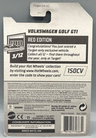 Hot Wheels Target Red Edition VW Volkswagen Golf Gti Factory Sealed
