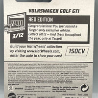 Hot Wheels Target Red Edition VW Volkswagen Golf Gti Factory Sealed
