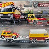 Hot Wheels Team Transport MG Metro 6R4 & HW Rally Hauler