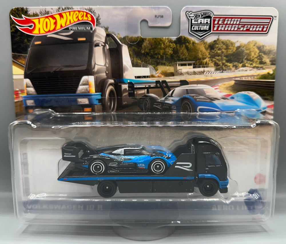 Hot Wheels Team Transport VW Volkswagen ID R & Aero Lift
