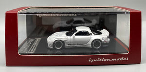 Ignition Model 1:64 Rocket Bunny RX-7 (FD3S) White