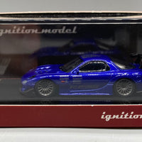 Ignition Model 1:64 Mazda RX-7 (FD3S) RE Amemiya Blue Metallic
