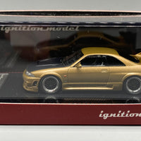 Ignition Model 1:64 Nissan Nismo R33 GT-R Matte Gold