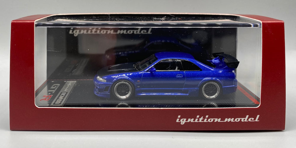 Ignition Model 1:64 Nissan Nismo R33 GT-R Blue Metallic