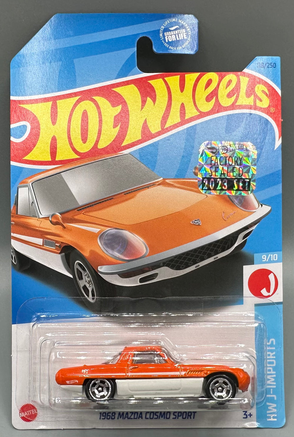 Hot Wheels 1968 Mazda Cosmo Sport Factory Sealed
