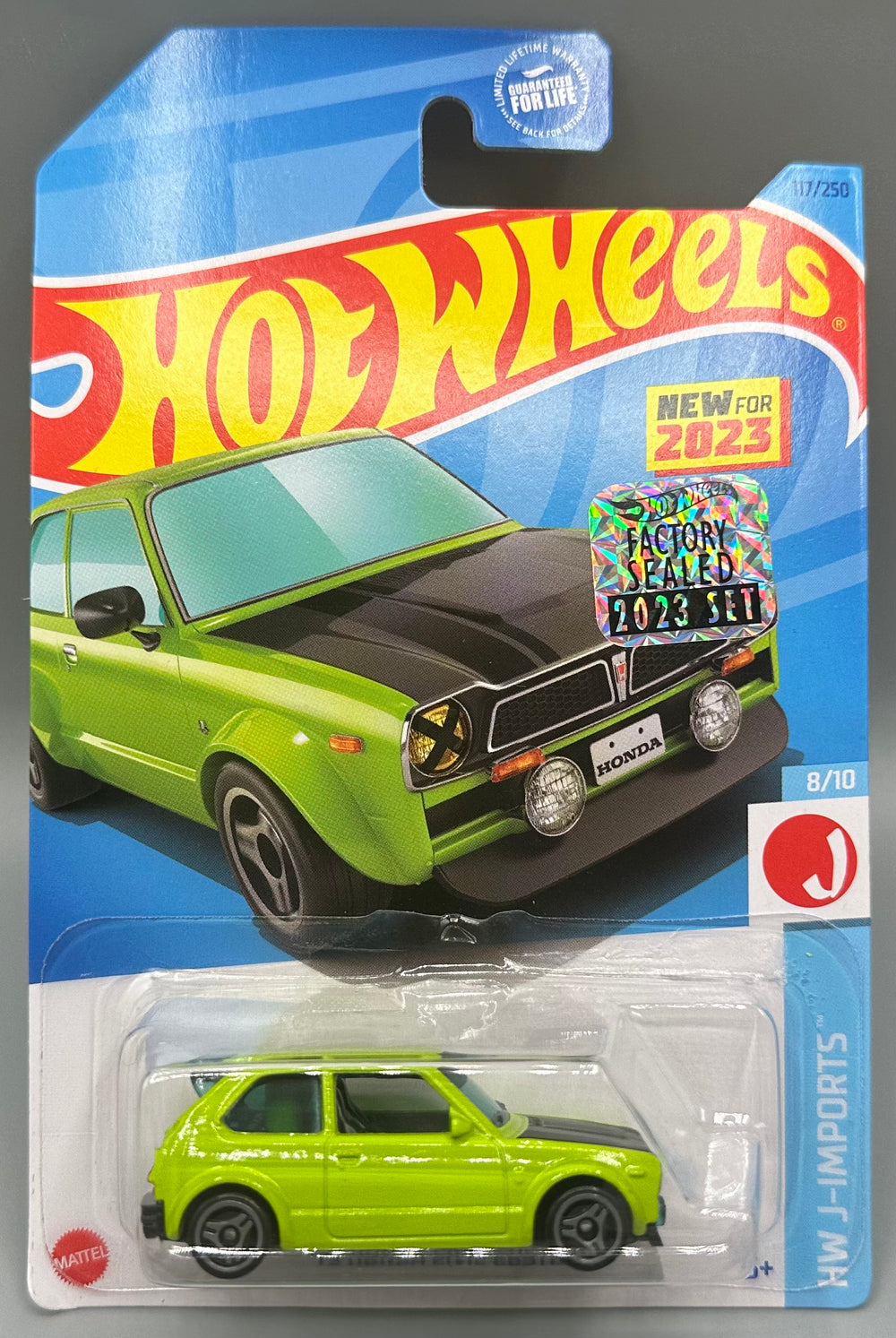 Hot Wheels '73 Honda Civic Custom Factory Sealed