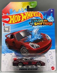 Hot Wheels Color Shifters Porsche 911 GT3 Cup