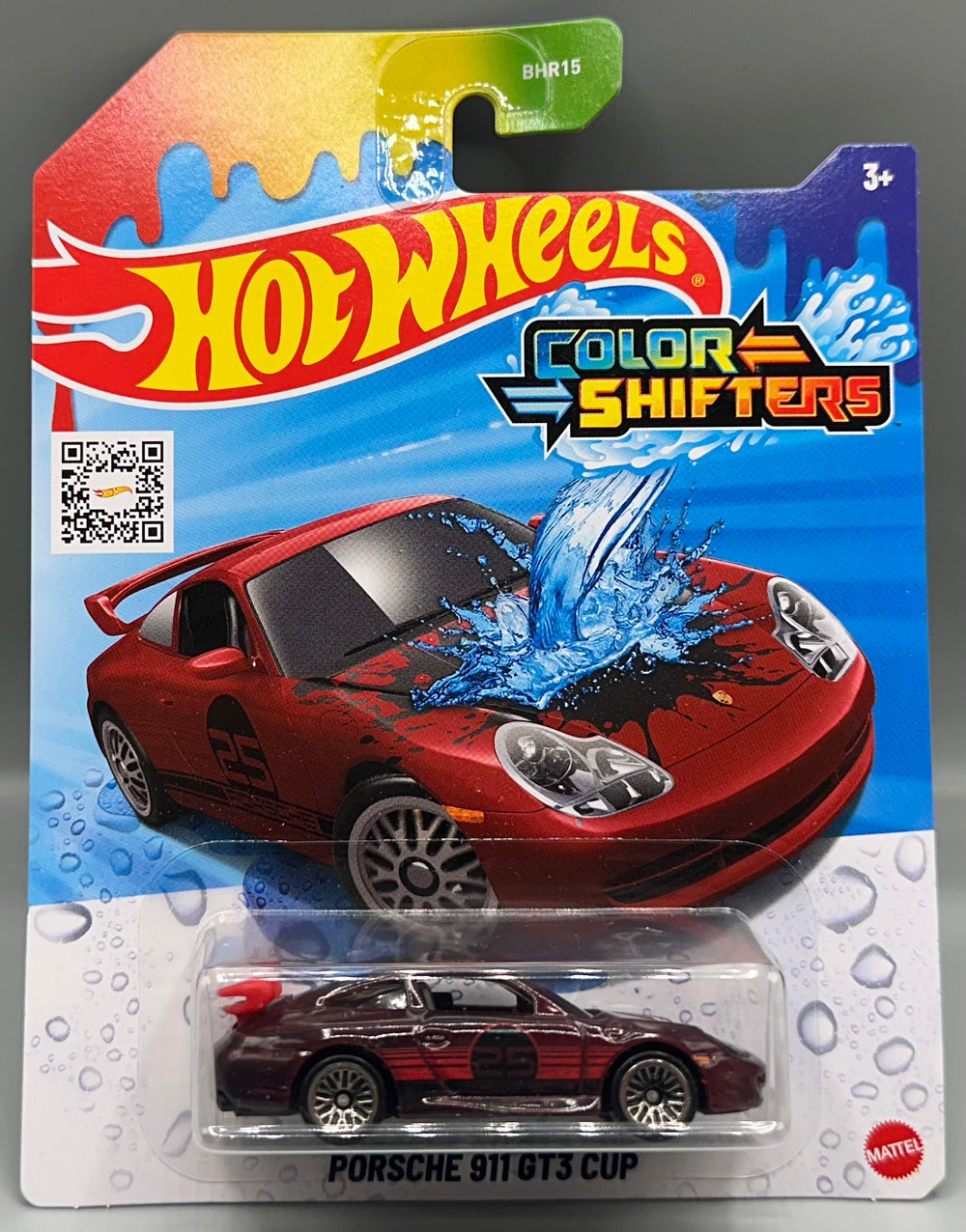 Hot Wheels Color Shifters Porsche 911 GT3 Cup