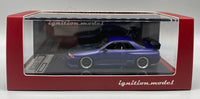 Ignition Model 1:64 Nissan Skyline Top secret GT-R (Vr32) Matte Purple Metallic
