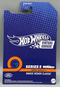 Hot Wheels NFT Garage Series 9 Zamac Range Rover Classic