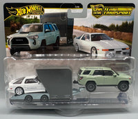 Hot Wheels Team Transport '89 Toyota Supra & '18 Toyota 4Runner
